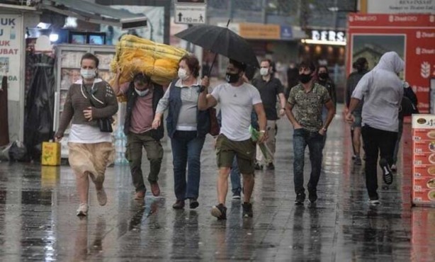 Foto - Meteoroloji'den son dakika uyarısı! Şemsiyelerinizi yanınıza almayı unutmayın
