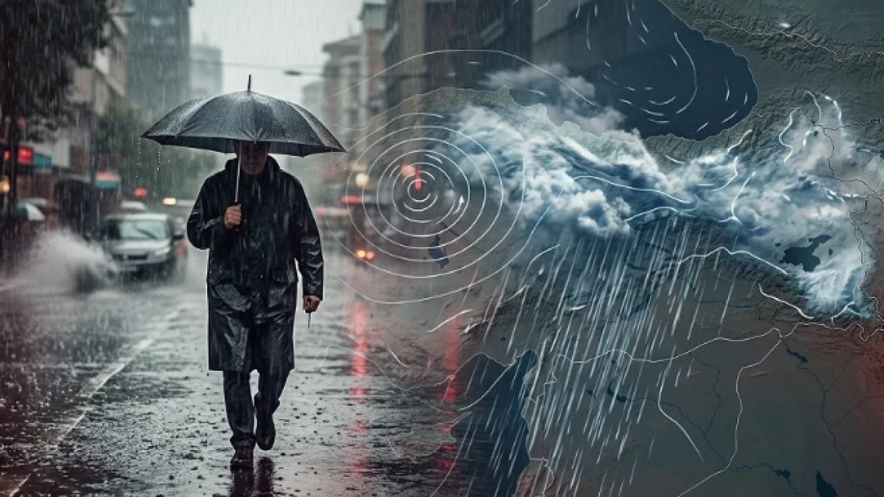 Meteoroloji'den yeni hafta uyarısı: Sağanak geliyor, sıcaklıklar düşüyor