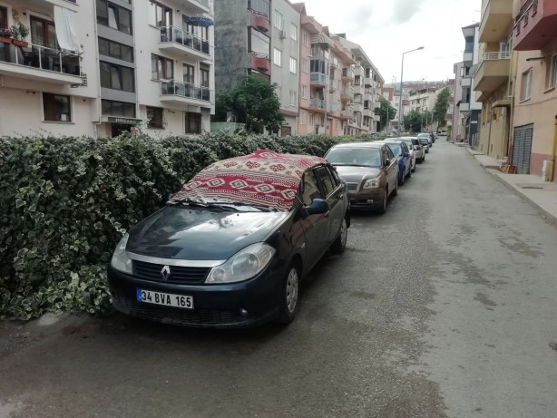 Foto - Meteoroloji'nin uyarısı sonrası araçlar bu hale geldi