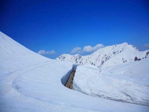 Foto - Metrelerce yağan kar görenleri şoke etti!