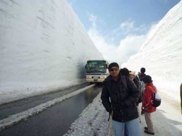 Foto - Metrelerce yağan kar görenleri şoke etti!