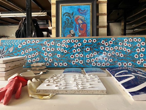 Foto - Mevlana Müzesinin yeşil kubbesi bu atölyeden