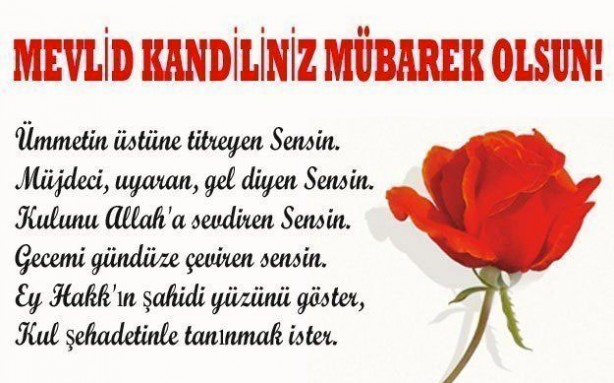 Foto - Mevlid Kandili mesajları en kısa en güzel en anlamlı Mevlid Kandili mesajları