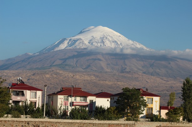 Foto - Mevsimin ilk karı yağdı! Ağrı Dağı beyaza büründü