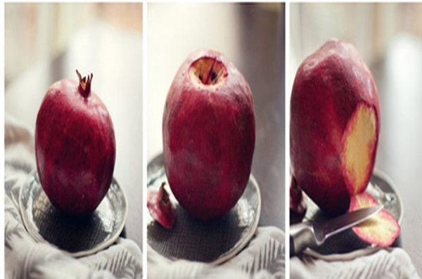 Foto - Meyveleri soyarken vitaminlerinden oluyorsunuz!