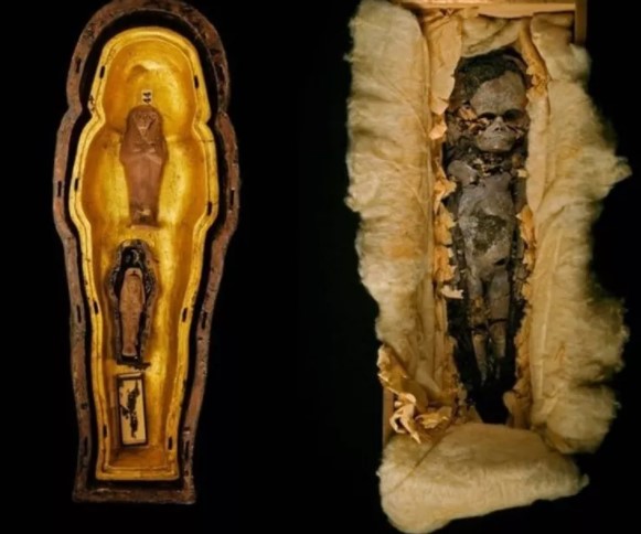 Foto - Mezardan servet çıktı