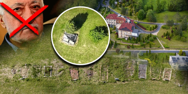 Mezarlıktaki hareket dikkat çekti! Fetö’nün mezarı kazılıyor