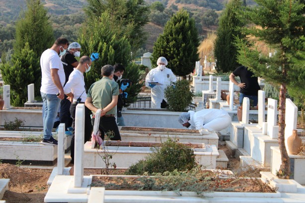 Mezarlıktaki yoğun koku alarma geçirdi! Korkunç görüntü ortaya çıktı