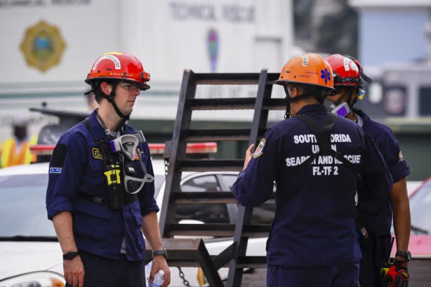Foto - Miami'de çöken binada 159 kişiden haber alınamıyor
