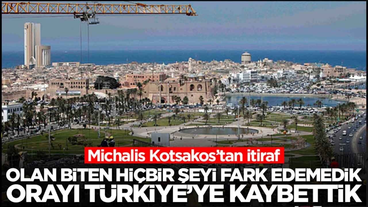 Michalis Kotsakos: Olan biten hiçbir şeyi fark edemedik, orayı Türkiye'ye kaybettik