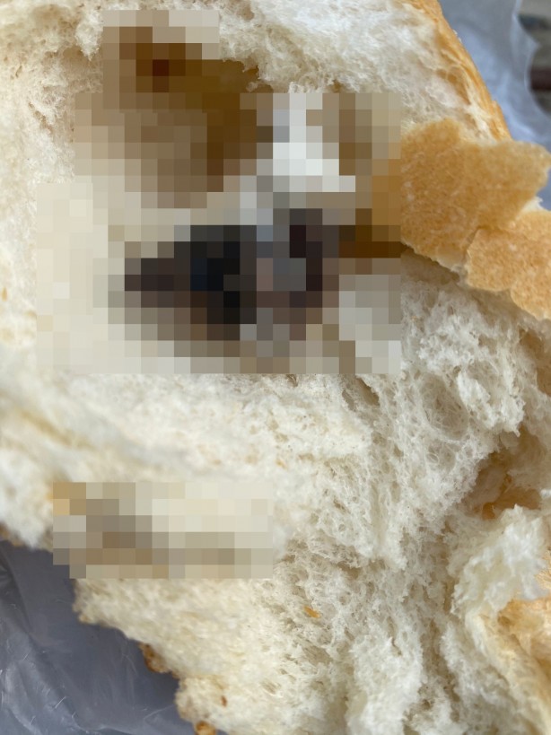 Foto - Mide bulandıran olay! Ekmeğin içinden fare çıktı