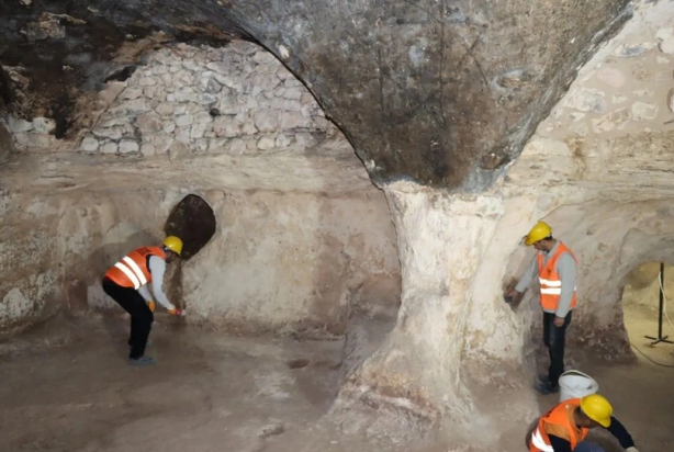 Foto - Midyat'ın beş bin yıllık yer altı şehrinde neler oluyor?