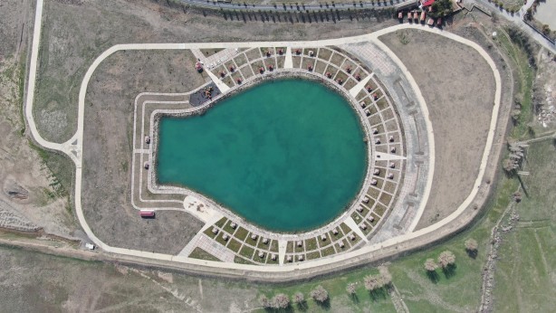 Millet Bahçesinde ilginç ayrıntı: Sadece havadan bakanlar fark ediyor!