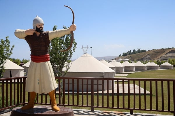 Foto - Millet bahçesinde ziyaretçilere Selçuklu ruhu yaşatılacak!