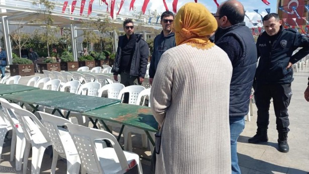 Millet birbirine girdi, adam uyumaya devam etti