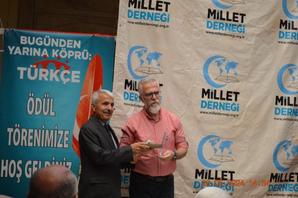 Millet Derneği’nin düzenlediği "Bugünden Yarına Köprü: Türkçe" Düz Yazı Yarışması Ödül Töreni Yapıldı