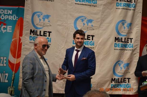 Foto - Millet Derneği’nin düzenlediği "Bugünden Yarına Köprü: Türkçe" Düz Yazı Yarışması Ödül Töreni Yapıldı