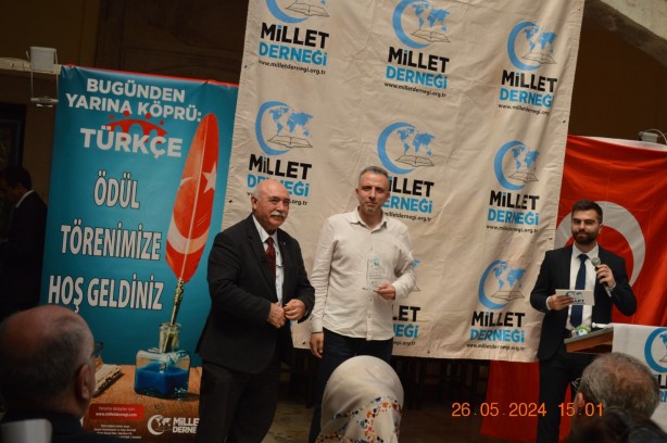 Foto - Millet Derneği’nin düzenlediği "Bugünden Yarına Köprü: Türkçe" Düz Yazı Yarışması Ödül Töreni Yapıldı
