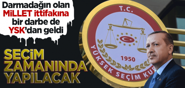 Millet ittifakına kötü haber! YSK'dan son dakika seçim açıklaması! 11 ilde incelemeler tamamlandı