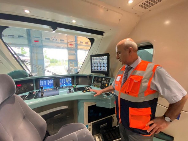 Foto - Milli elektrikli tren için tarih verildi: Türkiye'yi 5 kez katetti!