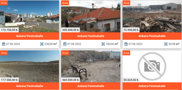 Foto - Milli Emlak arsa, tarla satışları! Satılık hazine arazileri ve metrekare fiyatları 2022!