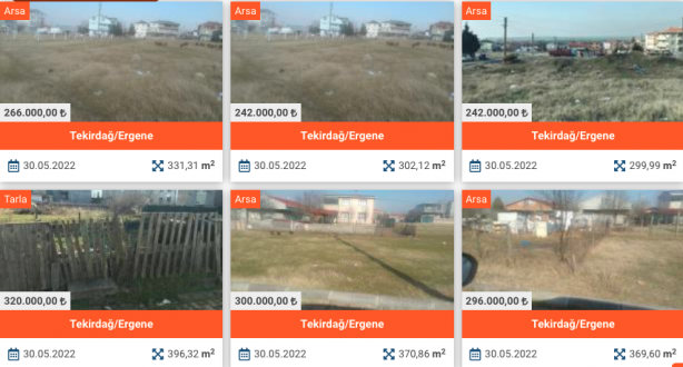 Foto - Milli Emlak arsa, tarla satışları! Satılık hazine arazileri ve metrekare fiyatları 2022!