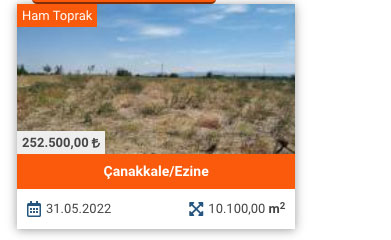 Foto - Milli Emlak arsa, tarla satışları! Satılık hazine arazileri ve metrekare fiyatları 2022!