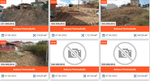 Foto - Milli Emlak arsa, tarla satışları! Satılık hazine arazileri ve metrekare fiyatları 2022!