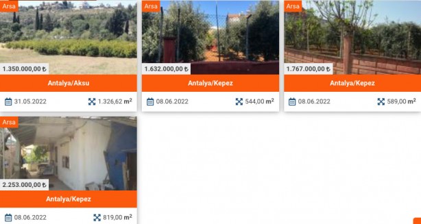 Foto - Milli Emlak arsa, tarla satışları! Satılık hazine arazileri ve metrekare fiyatları 2022!