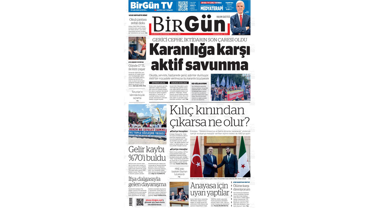 Foto - Milli Gazete, Sözcü ve Cumhuriyet ile aynı safta! İşte Çelik Kubbe’ye kör kalanlar