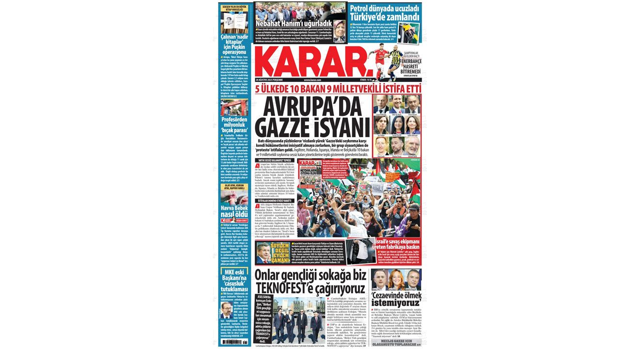 Foto - Milli Gazete, Sözcü ve Cumhuriyet ile aynı safta! İşte Çelik Kubbe’ye kör kalanlar