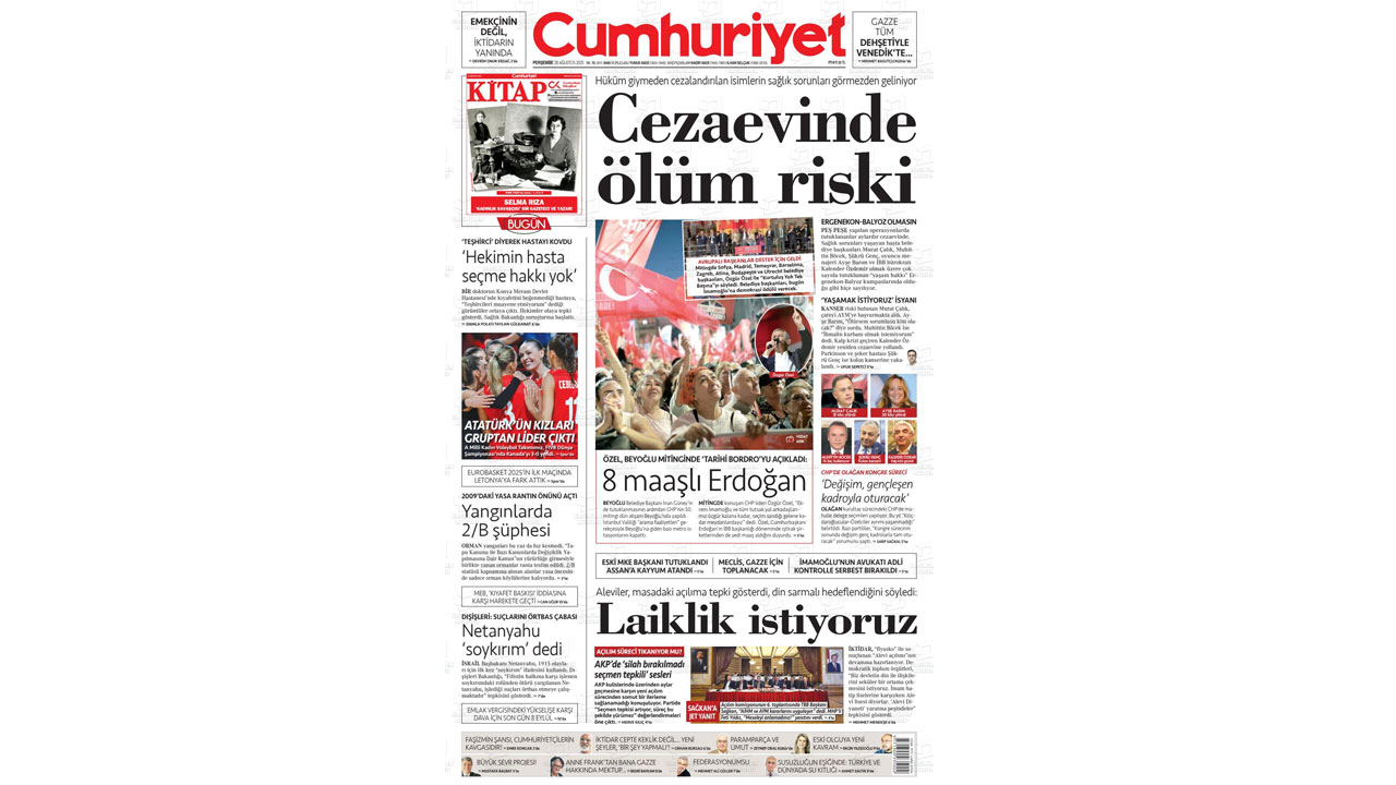 Foto - Milli Gazete, Sözcü ve Cumhuriyet ile aynı safta! İşte Çelik Kubbe’ye kör kalanlar