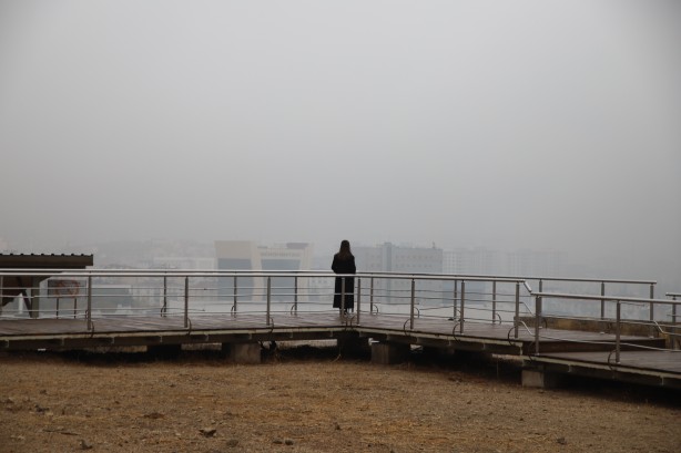 Foto - Milli maç öncesi Gaziantep'te yoğun sis