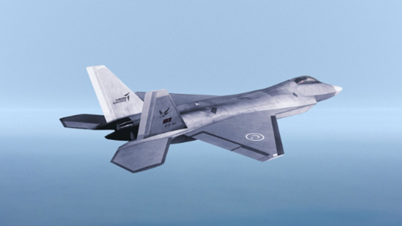 Foto - Milli Muharip Uçak Kaan bir anda değiştirildi