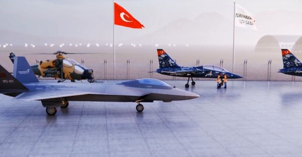 Foto - Milli Muharip Uçak'ı gören Tolga Özbek şaşkına döndü! O anları açıkladı: Telefonlarımız toplandı