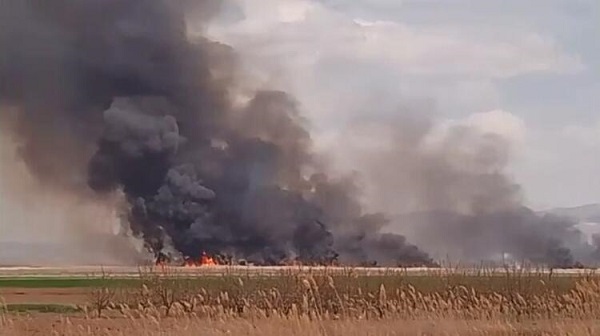 Foto - Milli Park cayır cayır yandı! 