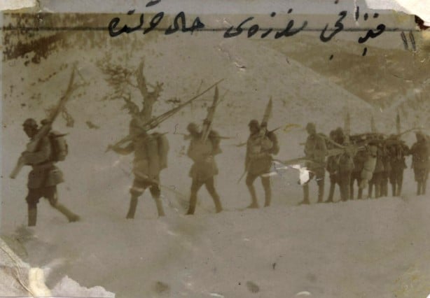 Milli Savunma Bakanlığı, Sarıkamış Harekatı katılan askerlerin tarihi fotoğraflarını paylaştı