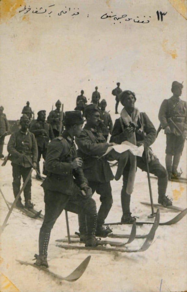 Foto - Milli Savunma Bakanlığı, Sarıkamış Harekatı katılan askerlerin tarihi fotoğraflarını paylaştı
