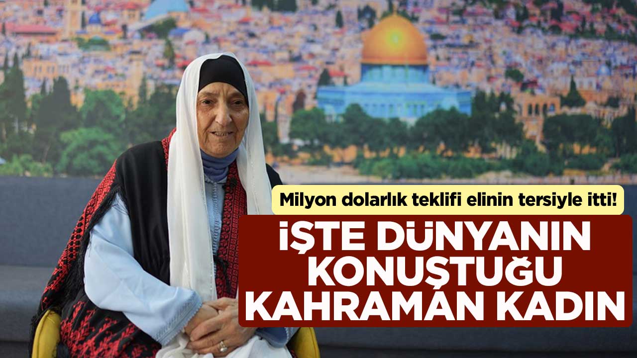 Milyon dolarlık teklifi elinin tersiyle itti! İşte dünyanın konuştuğu kahraman kadın