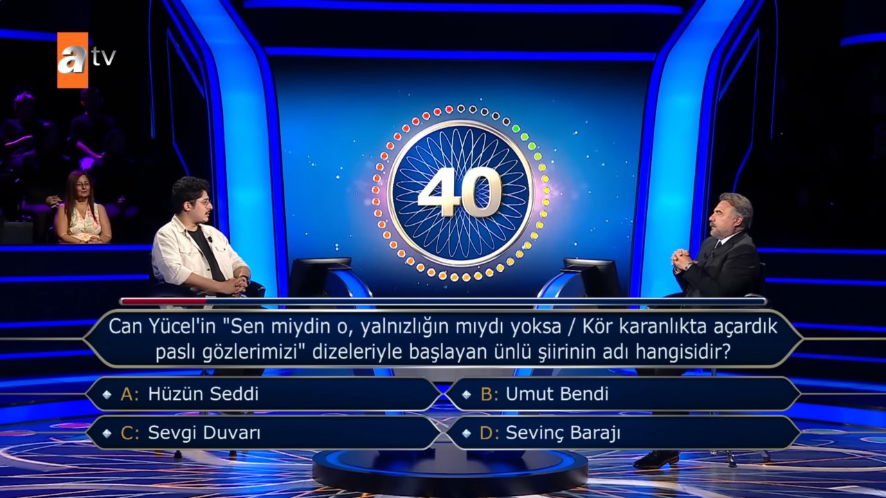 Foto - Milyoner’de ilginç anlar! "Rüyamda gördüğüm gibi oldu" dedi ve elendi