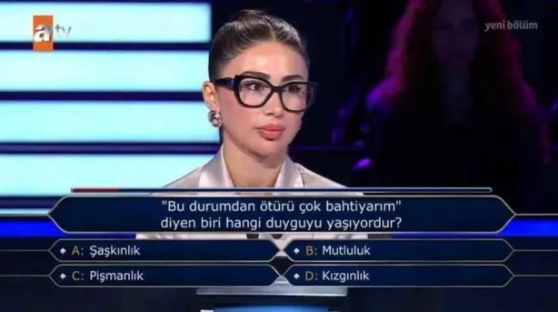 Foto - Milyoner'de şaşırtan anlar! 2. soruda elenip 0 çekti