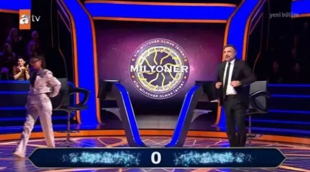 Foto - Milyoner'de şaşırtan anlar! 2. soruda elenip 0 çekti