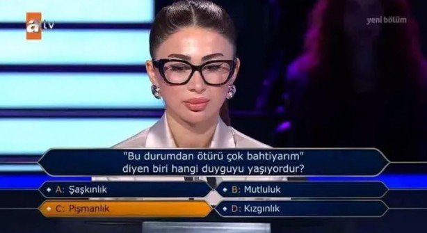 Foto - Milyoner'de şaşırtan anlar! 2. soruda elenip 0 çekti