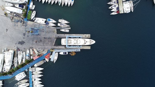 Foto - Milyonluk yatlar nasıl taşınıyor?