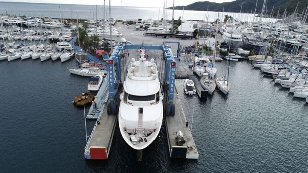 Foto - Milyonluk yatlar nasıl taşınıyor?