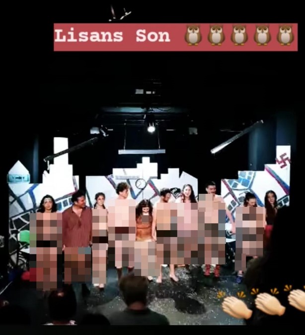 Foto - Mimar Sinan’da ahlâksız gösteri! Çıplaklığın adını sanat koydular