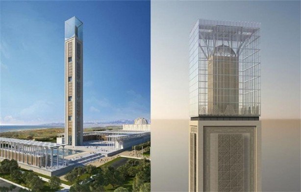 Foto - Minaresi tam 265 metre!