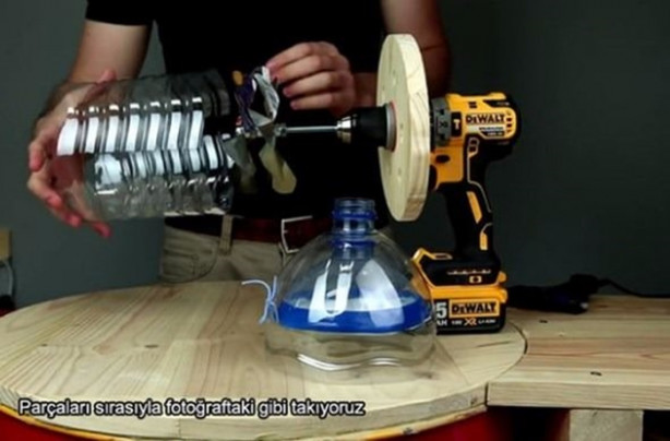 Foto - Mini elektrikli süpürge nasıl yapılır?