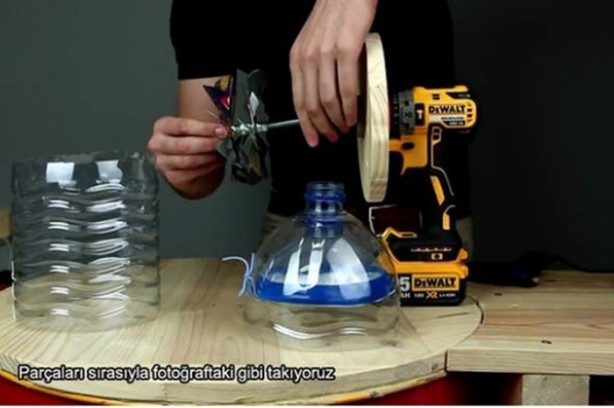 Foto - Mini elektrikli süpürge nasıl yapılır?