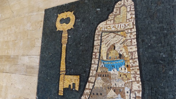 Foto - ‘Minia Kudüs’ tırı görenlere duygusal anlar yaşatıyor!